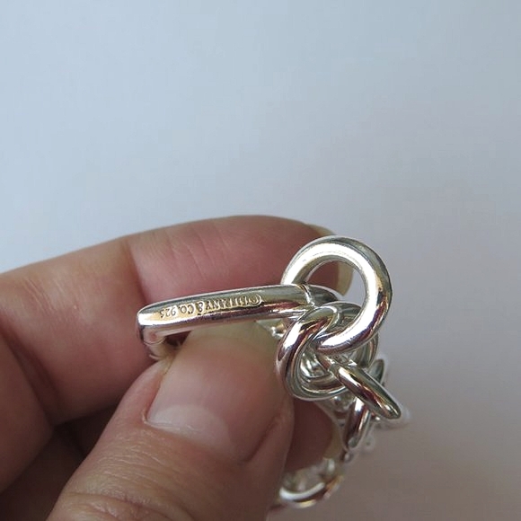TIFFANY & Co Heart Clasp Chain Bracelet - Picture 12 of 17